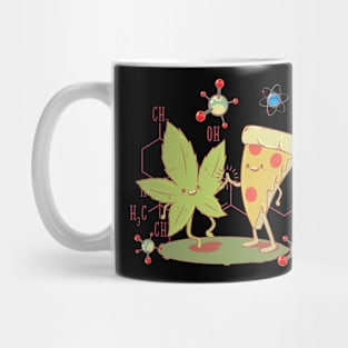 THC and Pizza T-Shirt Mug